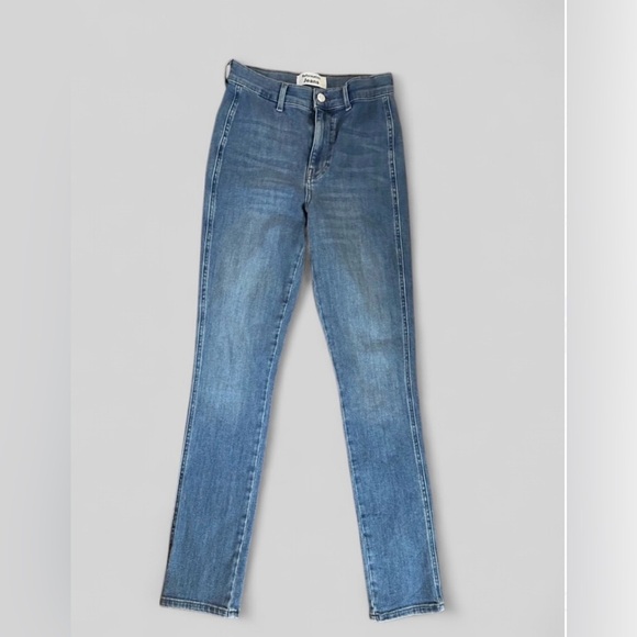 Reformation- skinny High Waist Jeans- size 25-EUC-Blue - Picture 2 of 9